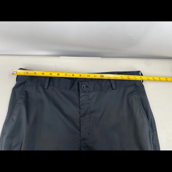 Nike Victory Golf Tour Men's Performance Black Flat Front Pants Drifit 36x32 - Picture 6 of 12